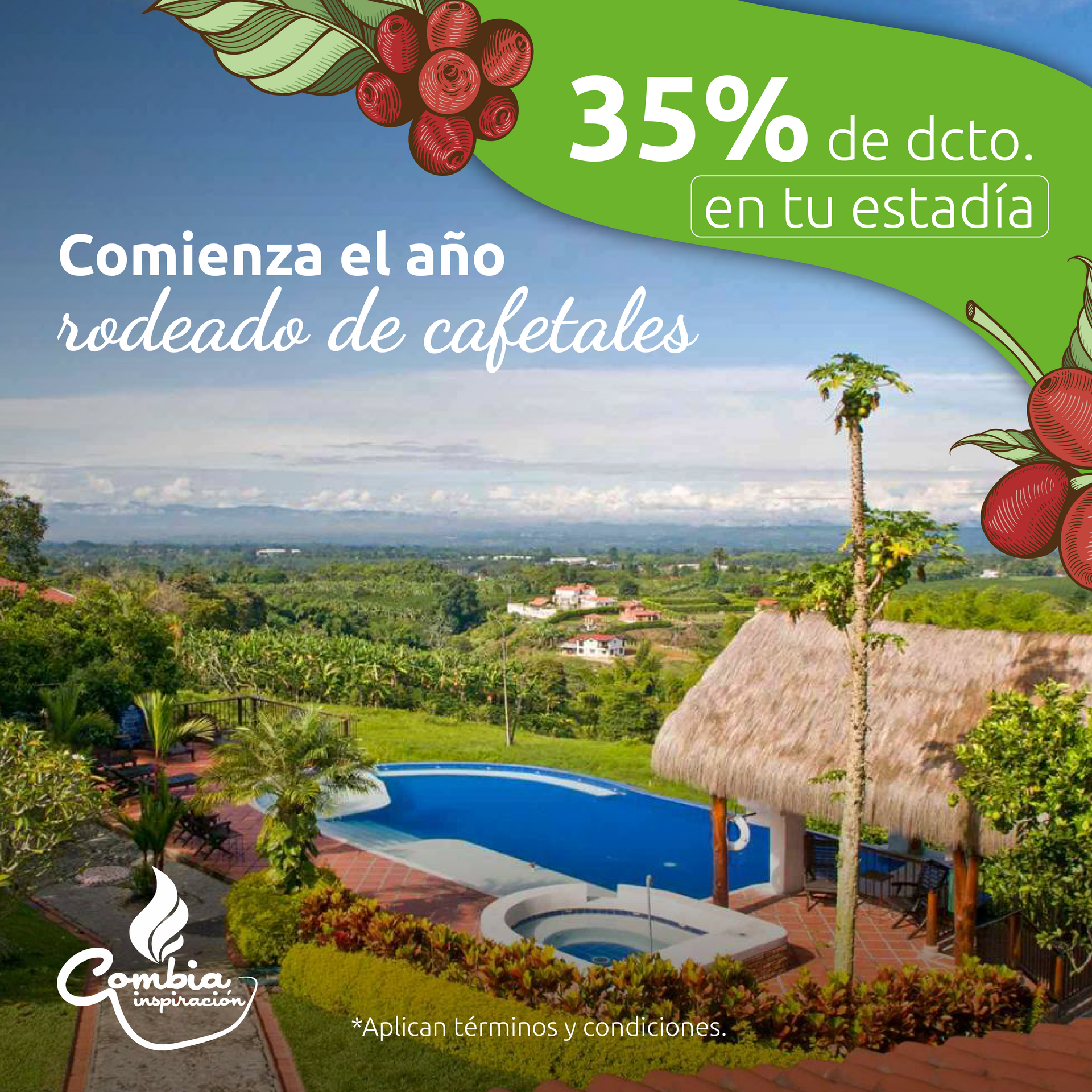 Promociones Hotel Quindío Hacienda Combia Calarcá