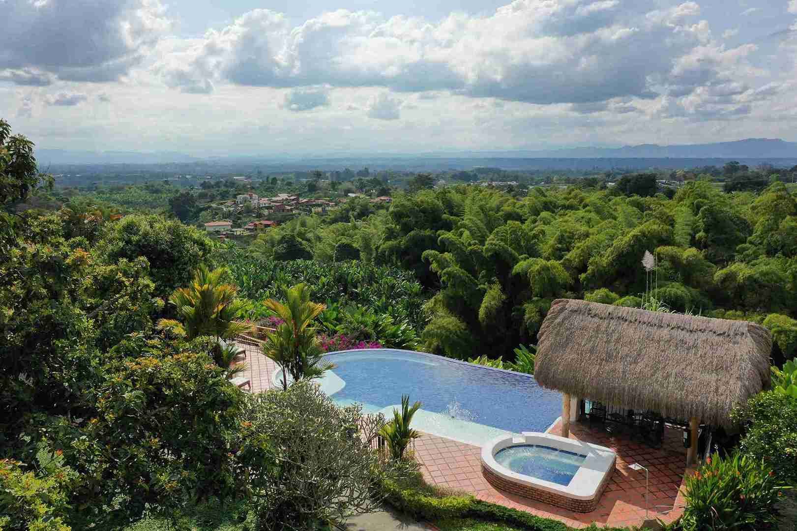 hoteles en calarca quindio hacienda combia