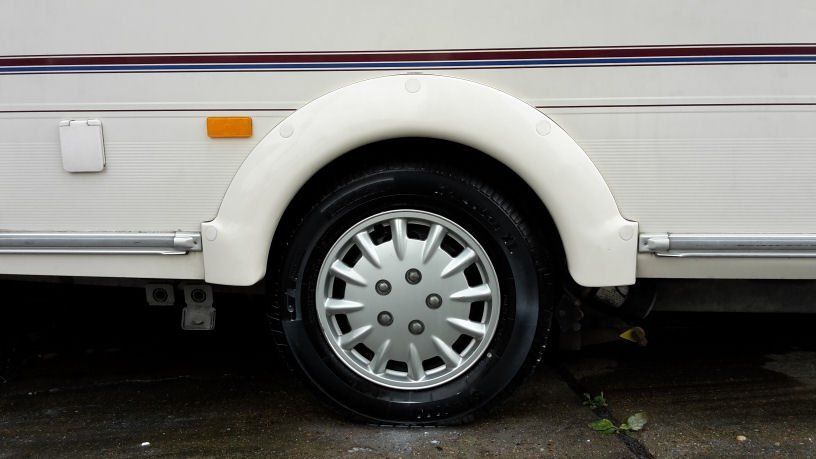 Caravan Wheels Washed In Essex