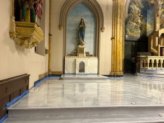 Epoxy Flooring in Church