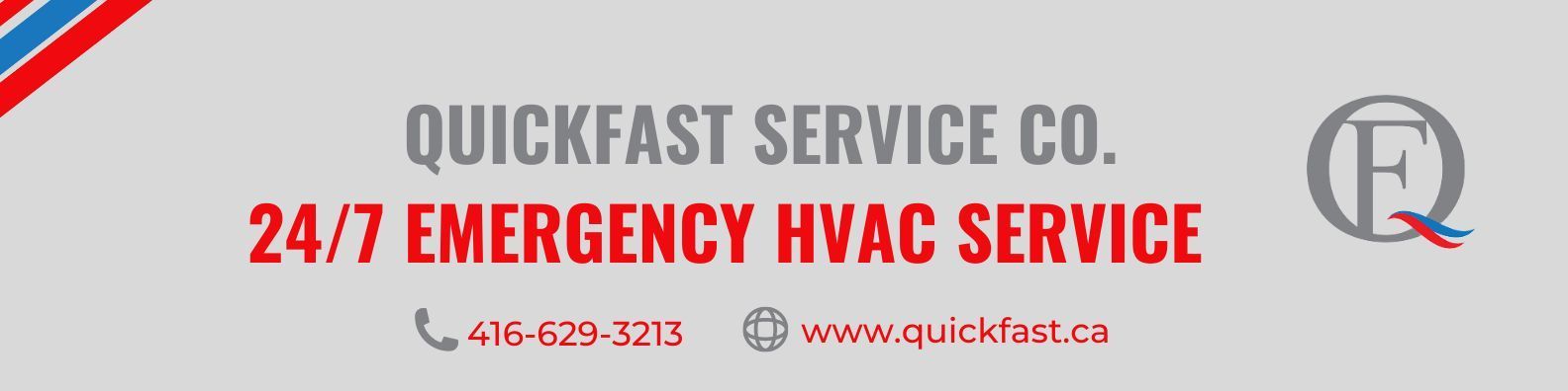 QuickFast Service Co 24/7 emergency HVAC service