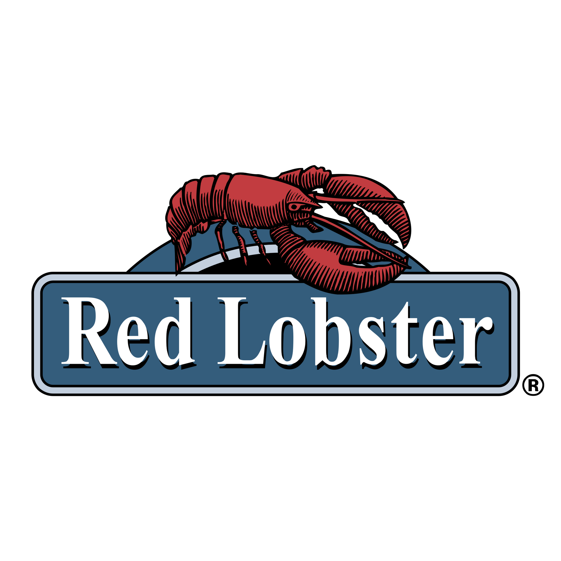 A red lobster logo