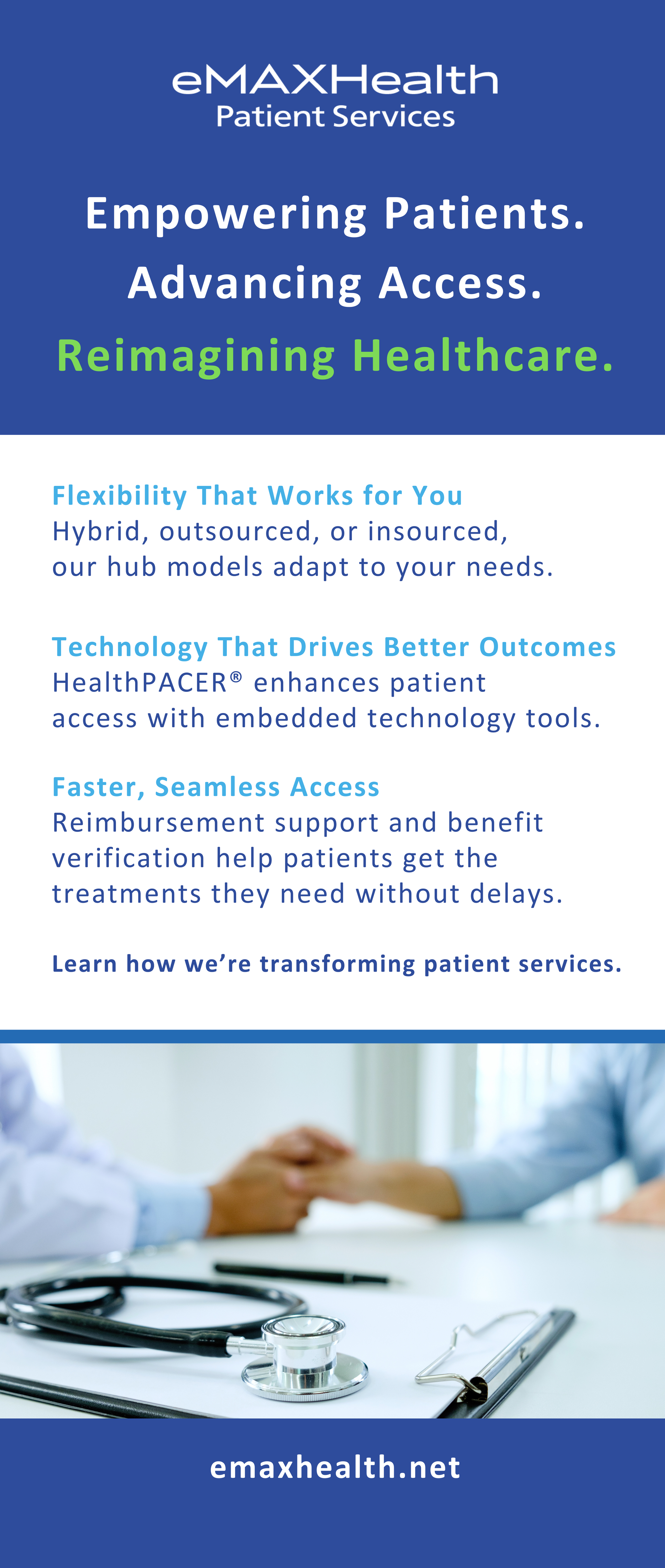A pamphlet for empowering patients advancing access reimagining healthcare