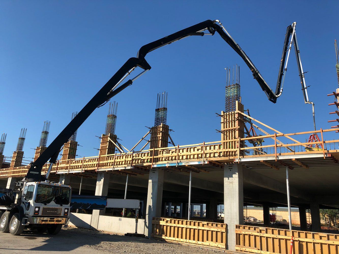 BYIA Parking Garage — Great Falls, MT — Central Plumbing, Heating, Excavation