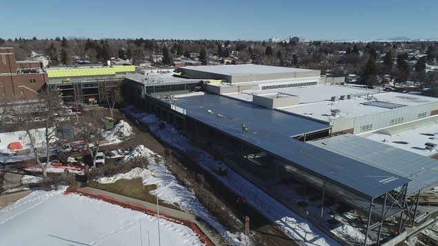 Great Falls High HUB Addition — Great Falls, MT — Central Plumbing, Heating, Excavation