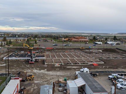 Malmstrom Air Force Base Tactical Facility — Great Falls, MT — Central Plumbing, Heating, Excavation