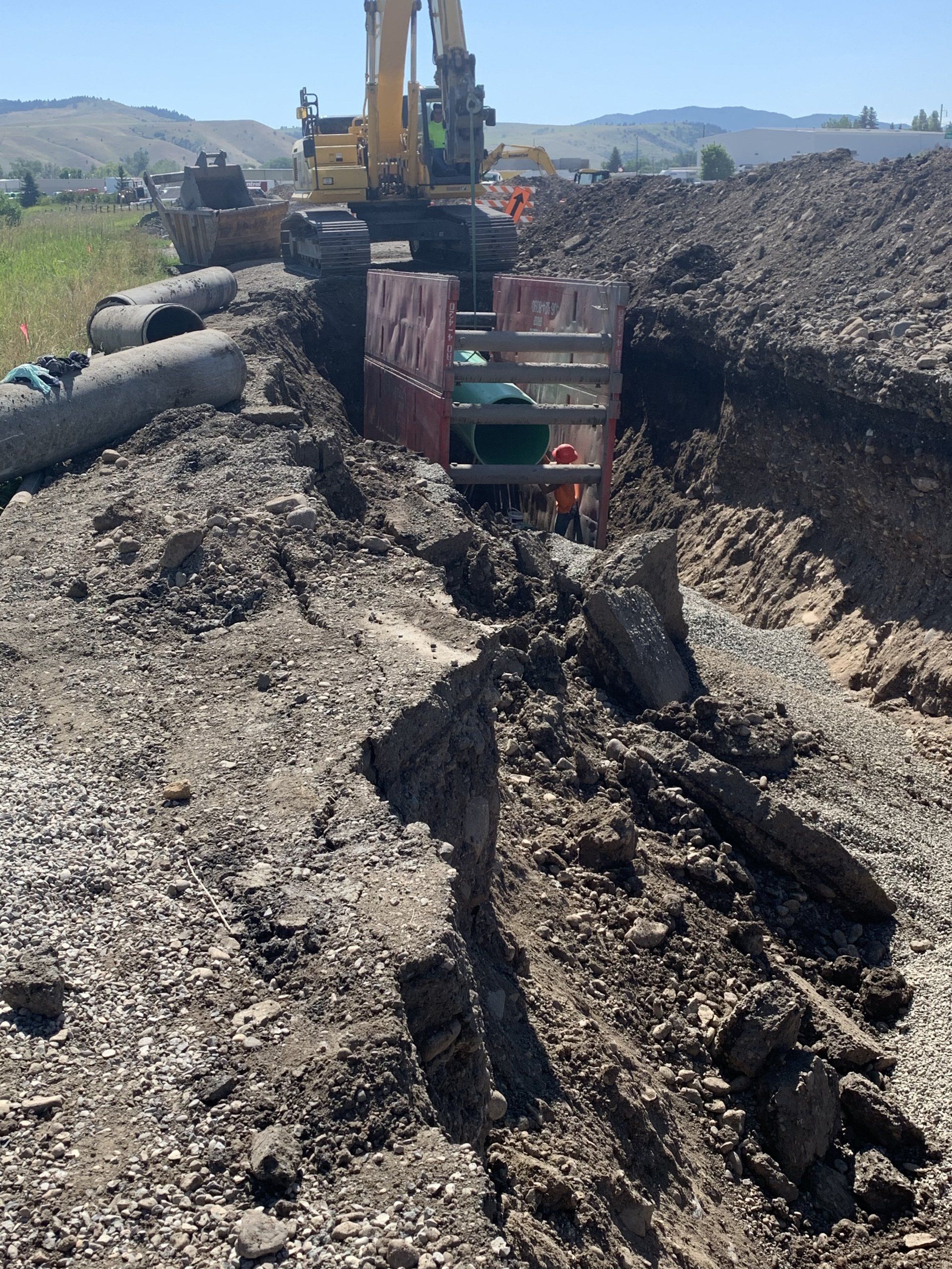 Manley Road- Gallatin Road to Griffin Drive — Great Falls, MT — Central Plumbing, Heating, Excavation