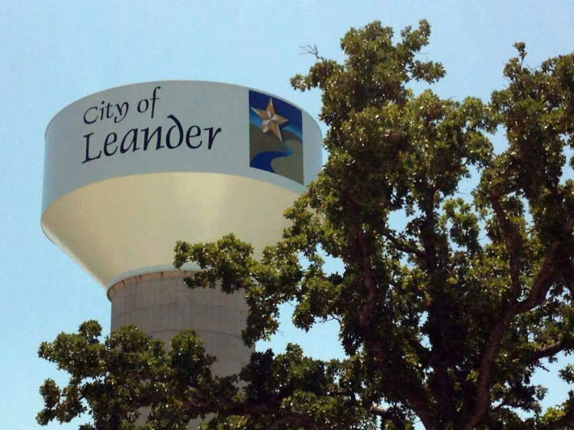 Leander, TX skyline and water tower – Stetson Property Management local expertise.