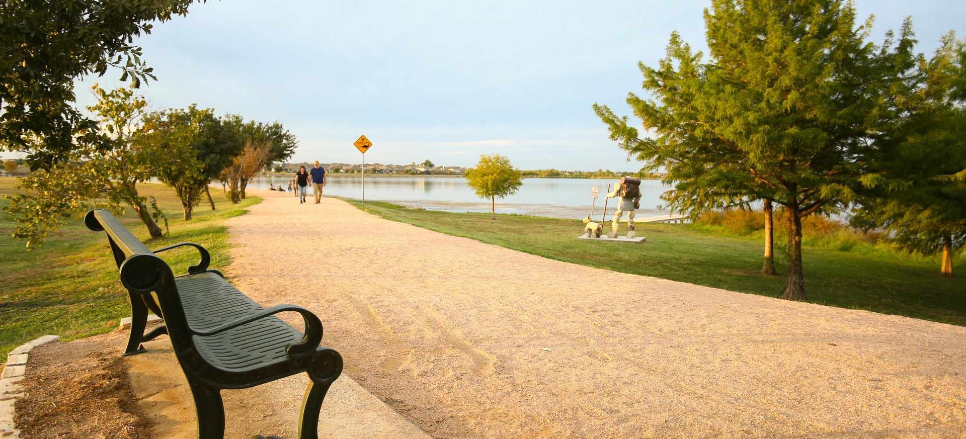 Pflugerville, TX water tower and lake – Stetson Property Management local expertise.