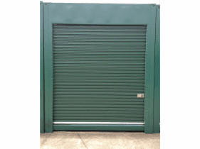 Green Roll-Up Door | Sunshine, Vic | All Vic Containers