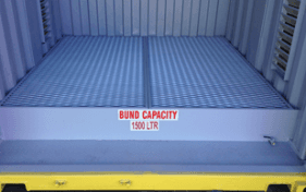 The Floor of the Yellow Container | Sunshine, Vic | All Vic Containers