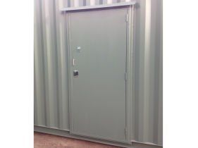 Grey Container with Door | Sunshine, Vic | All Vic Containers