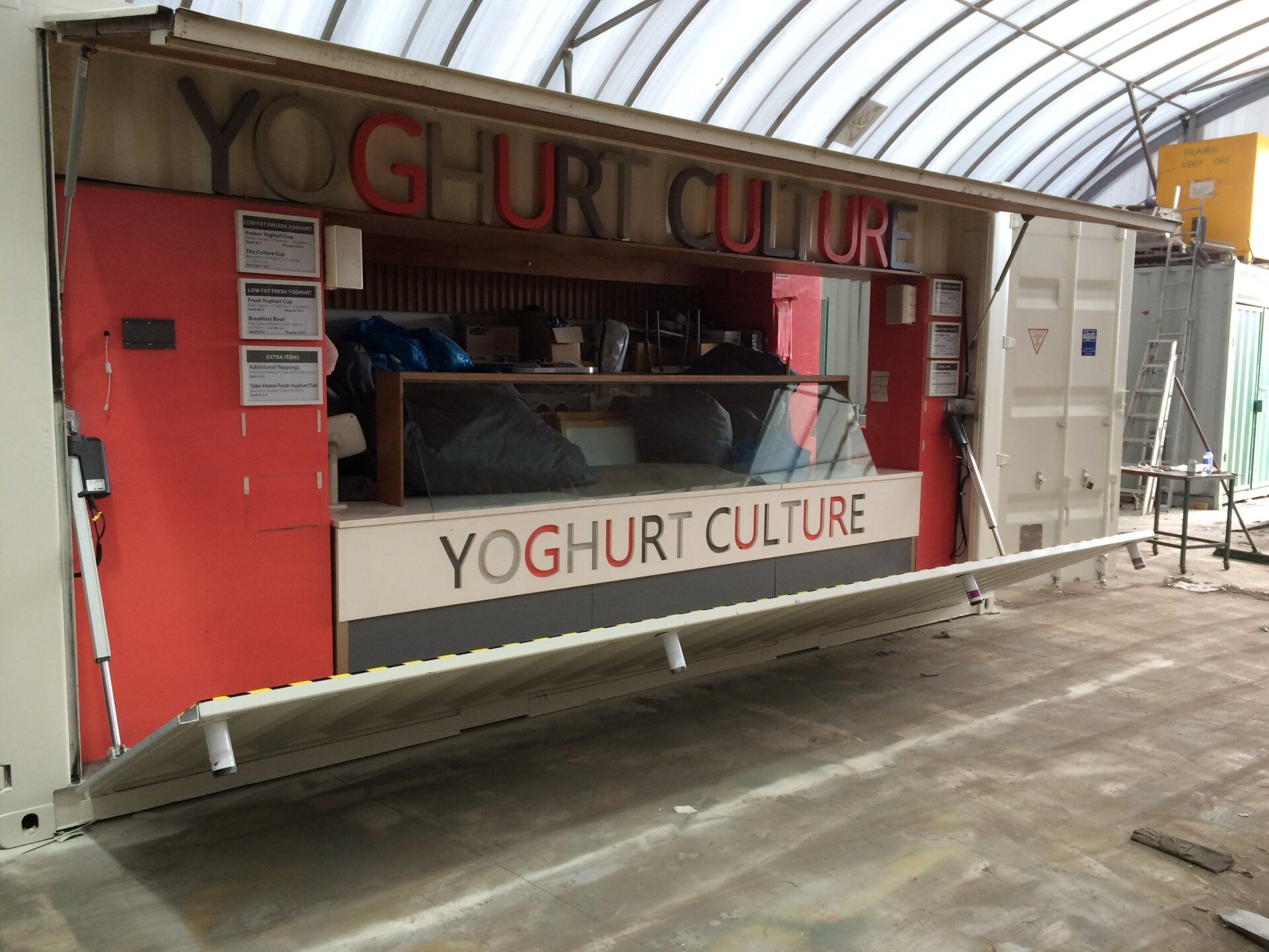Yoghurt Culture Store Made of Container | Sunshine, Vic | All Vic Containers