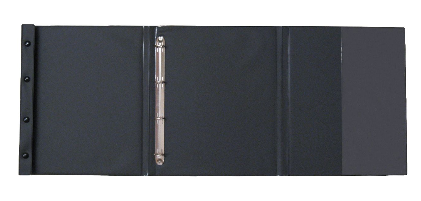 Dokumentenmappe mit Druckknopf Verschluss Kunststoff