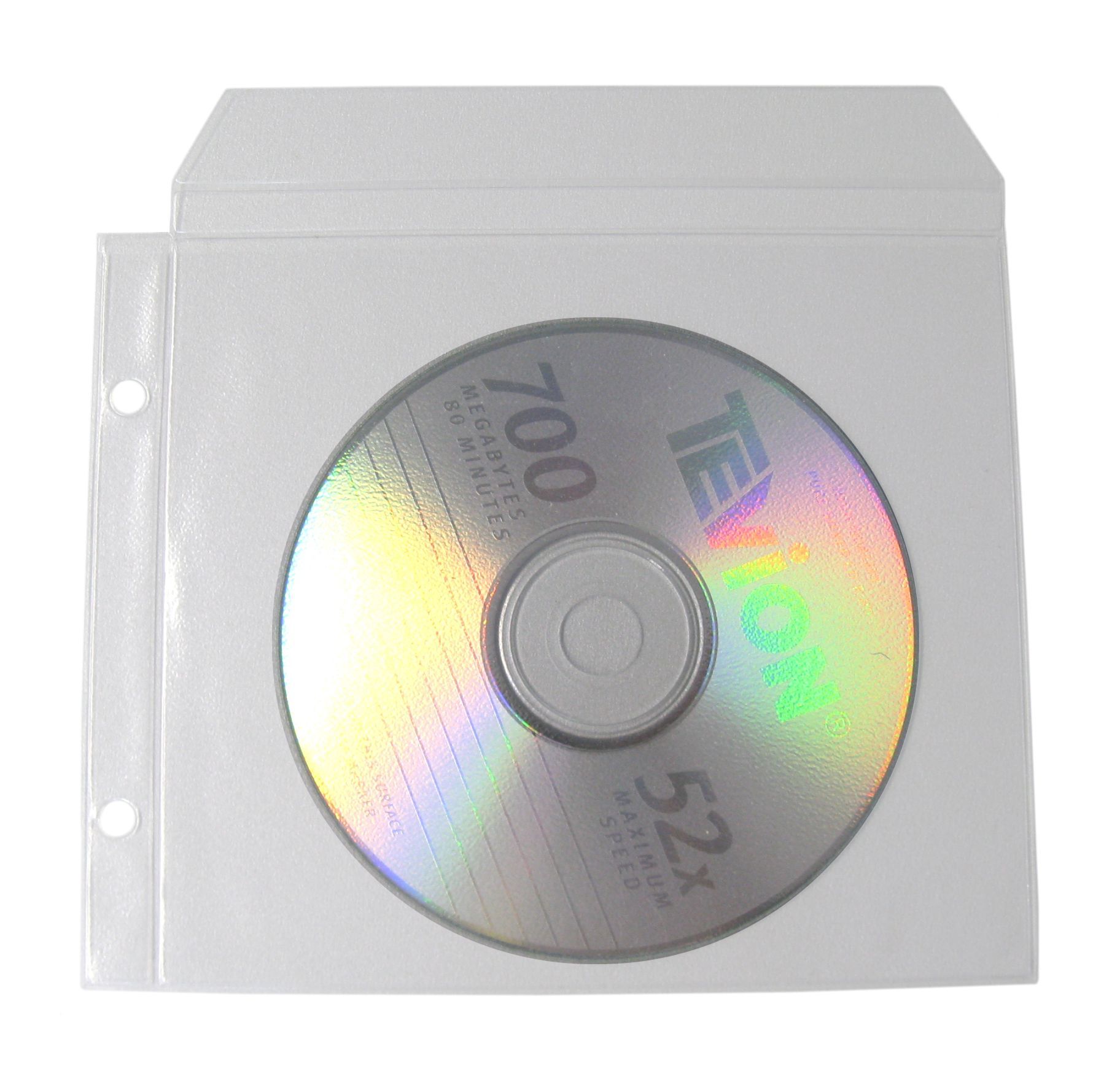 CD Hülle, DVD Hülle, Hülle Quadrat, Hülle zum Abheften, Hülle Abheften, Hülle für Ordner, Hülle Ordner, Hülle mit Lochung und Klappe