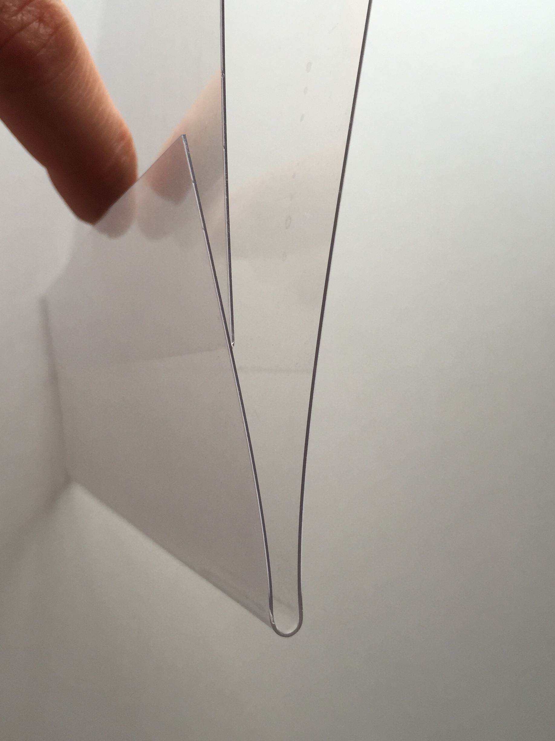 Schild Hartfolie, sehr stabiles Schild zum Einschieben von Informationen
