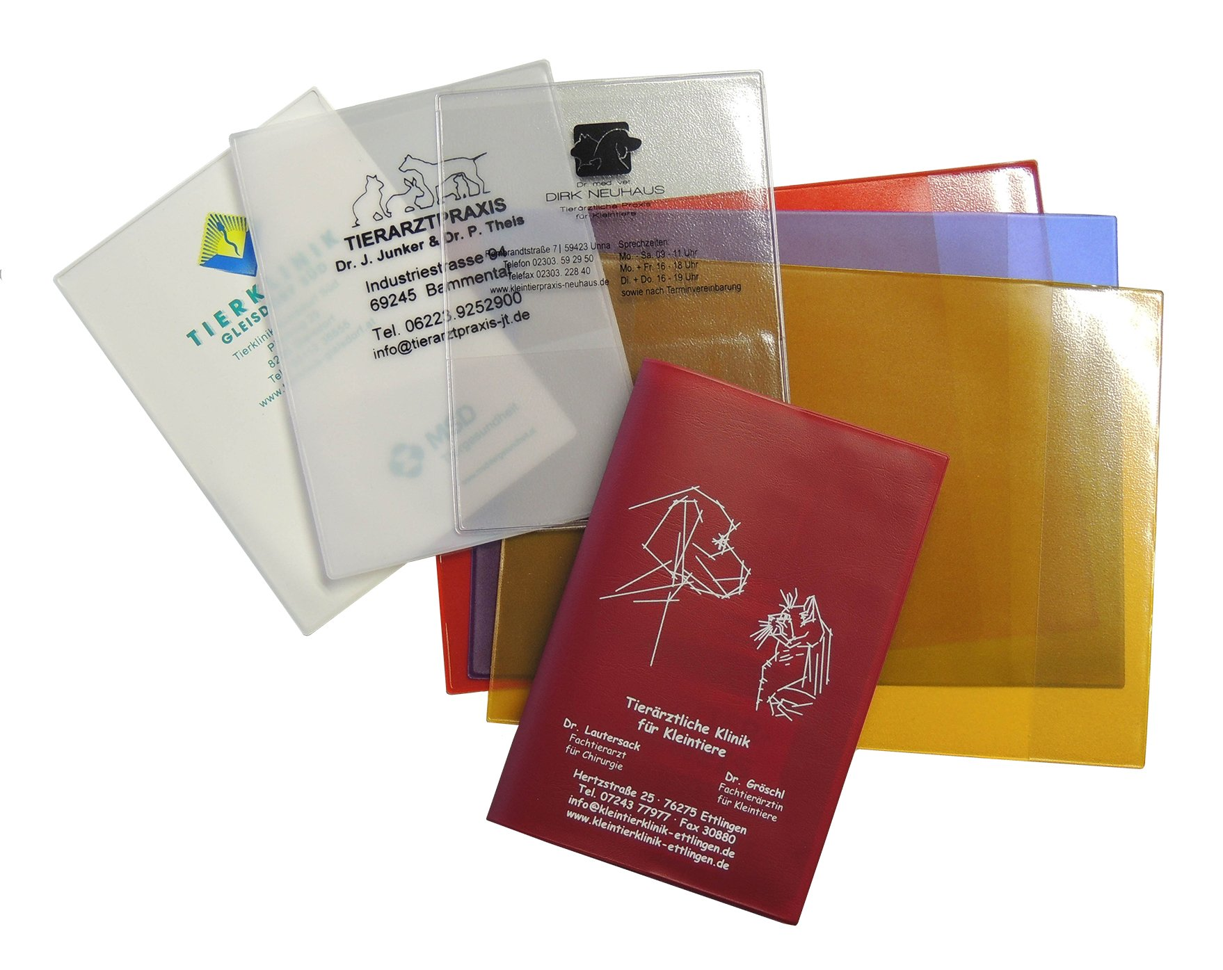 Impfpass Hülle individuell gefertigt, Impfausweishüllen nach Wunsch