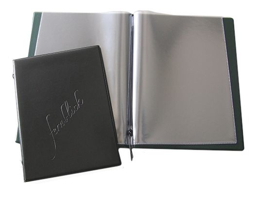 Dokumentenmappe elegant hochwertig mit Blindprägung für die Gastronomie