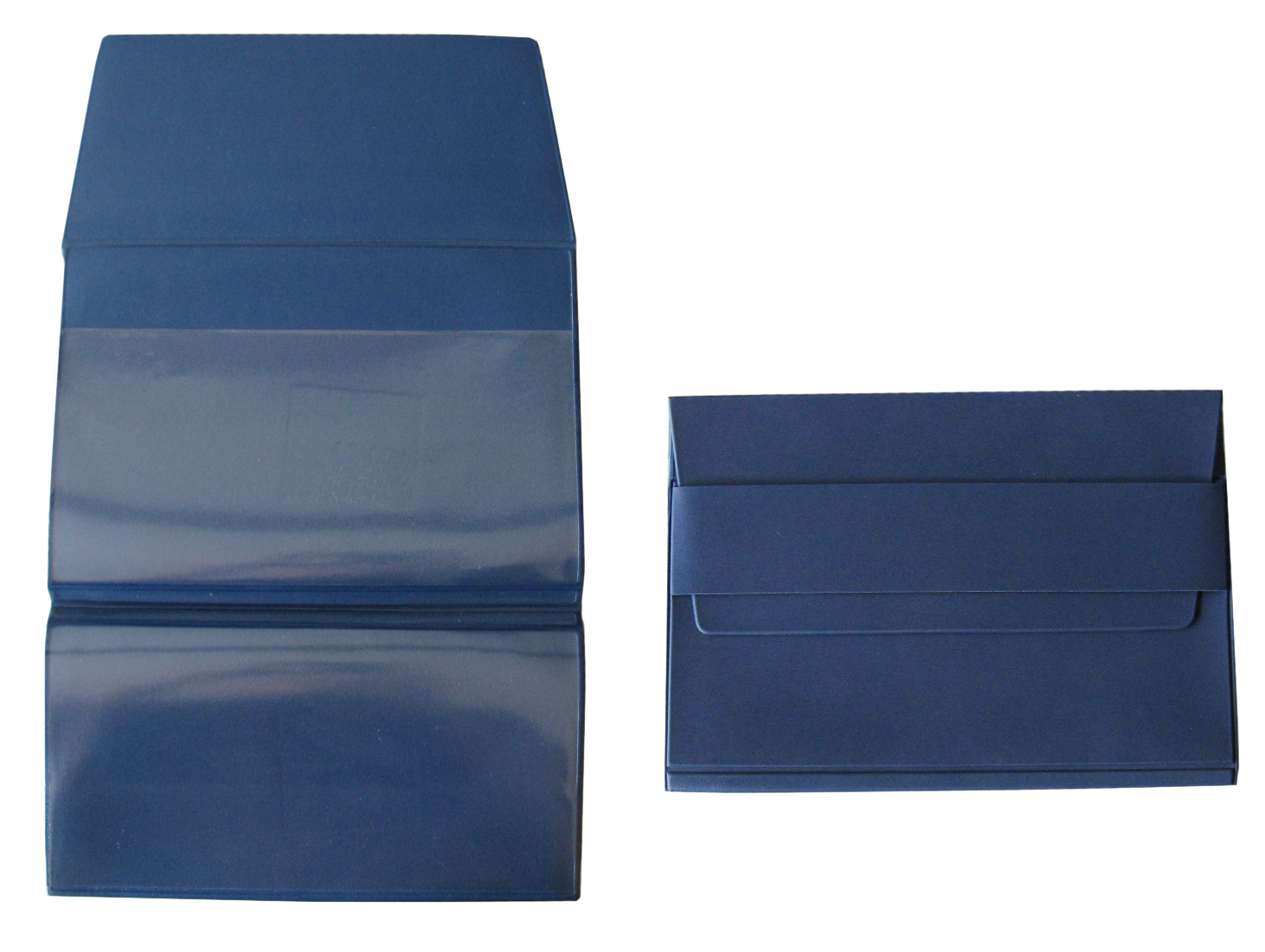 Klappmappe zum Verschließen mit Lasche