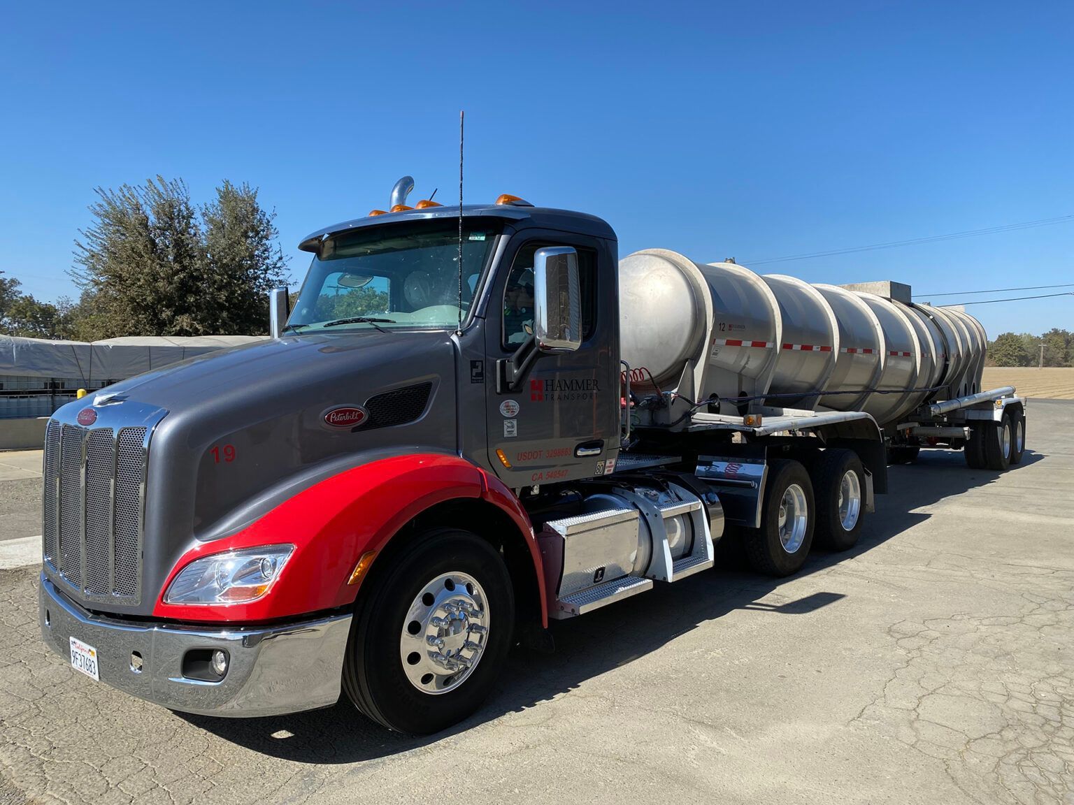Grow West acquired Hammer Trucking Inc. in Lodi, CA.