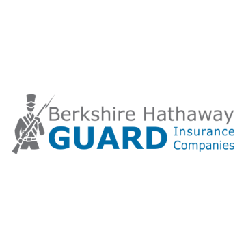 The logo for berkshire hathaway guard insurance companies