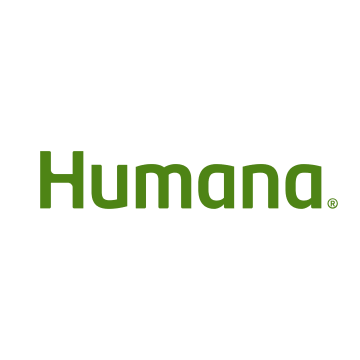 The humana logo is green and white on a white background.