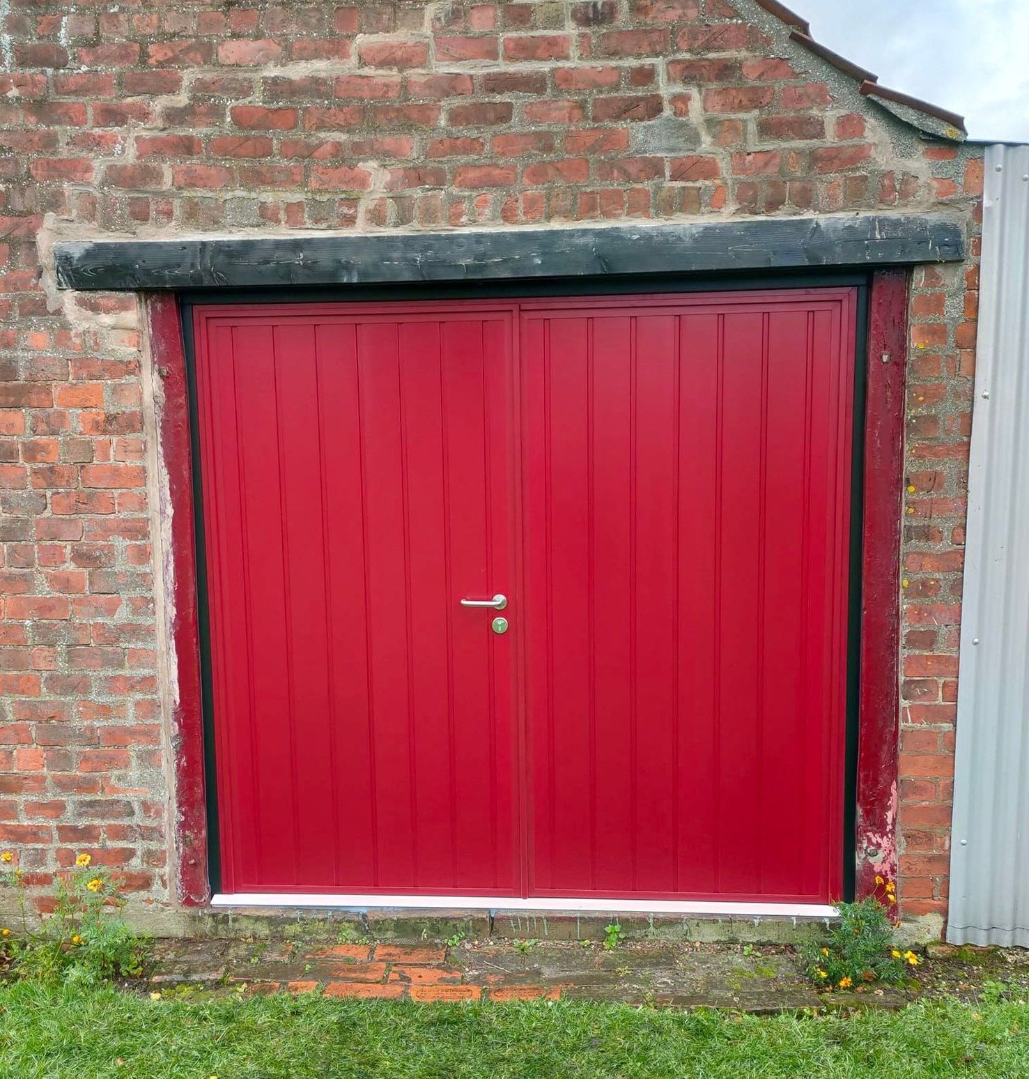 Side-hinged doors