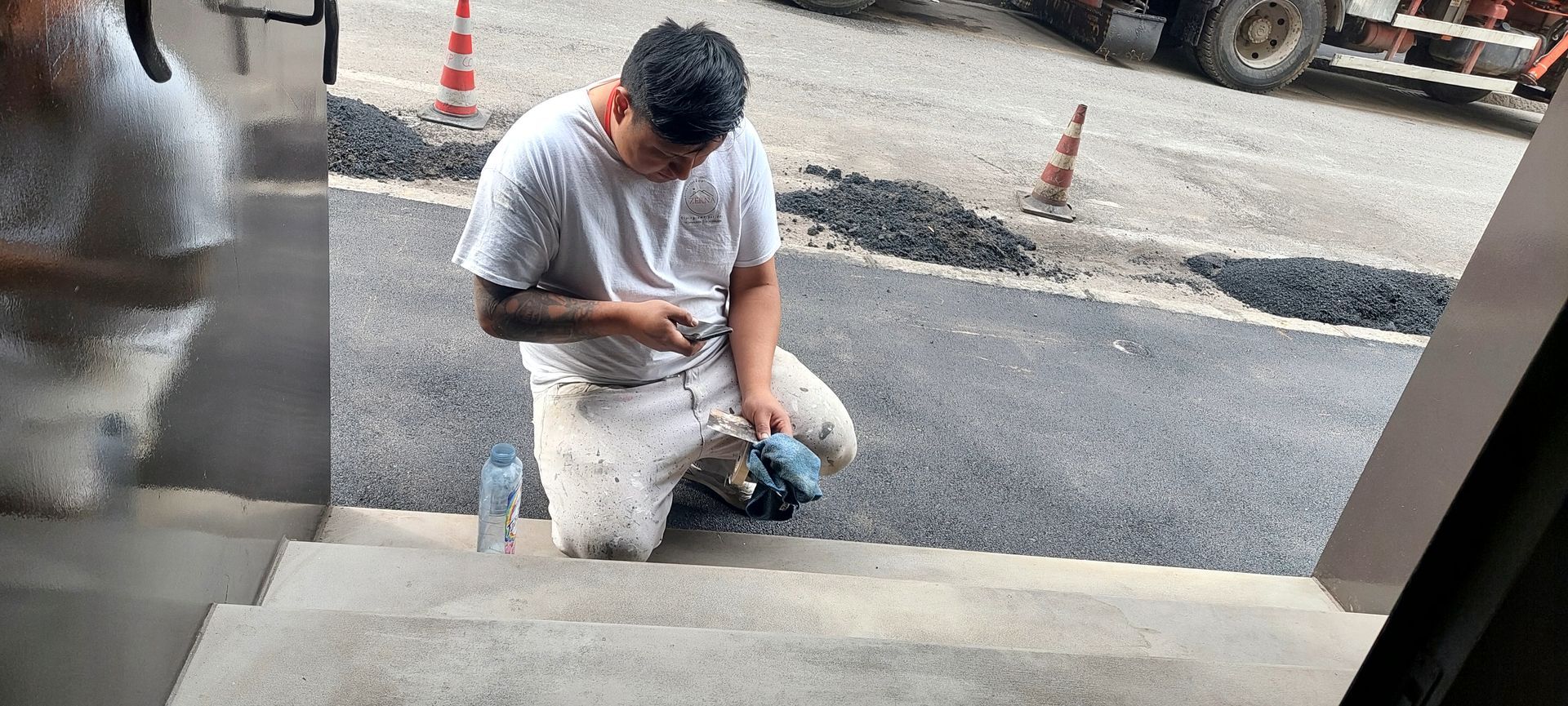 realizzazione di gradini