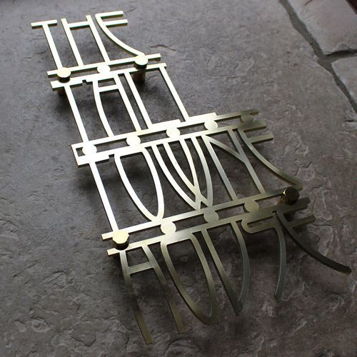 Laser Cut Signage for Business