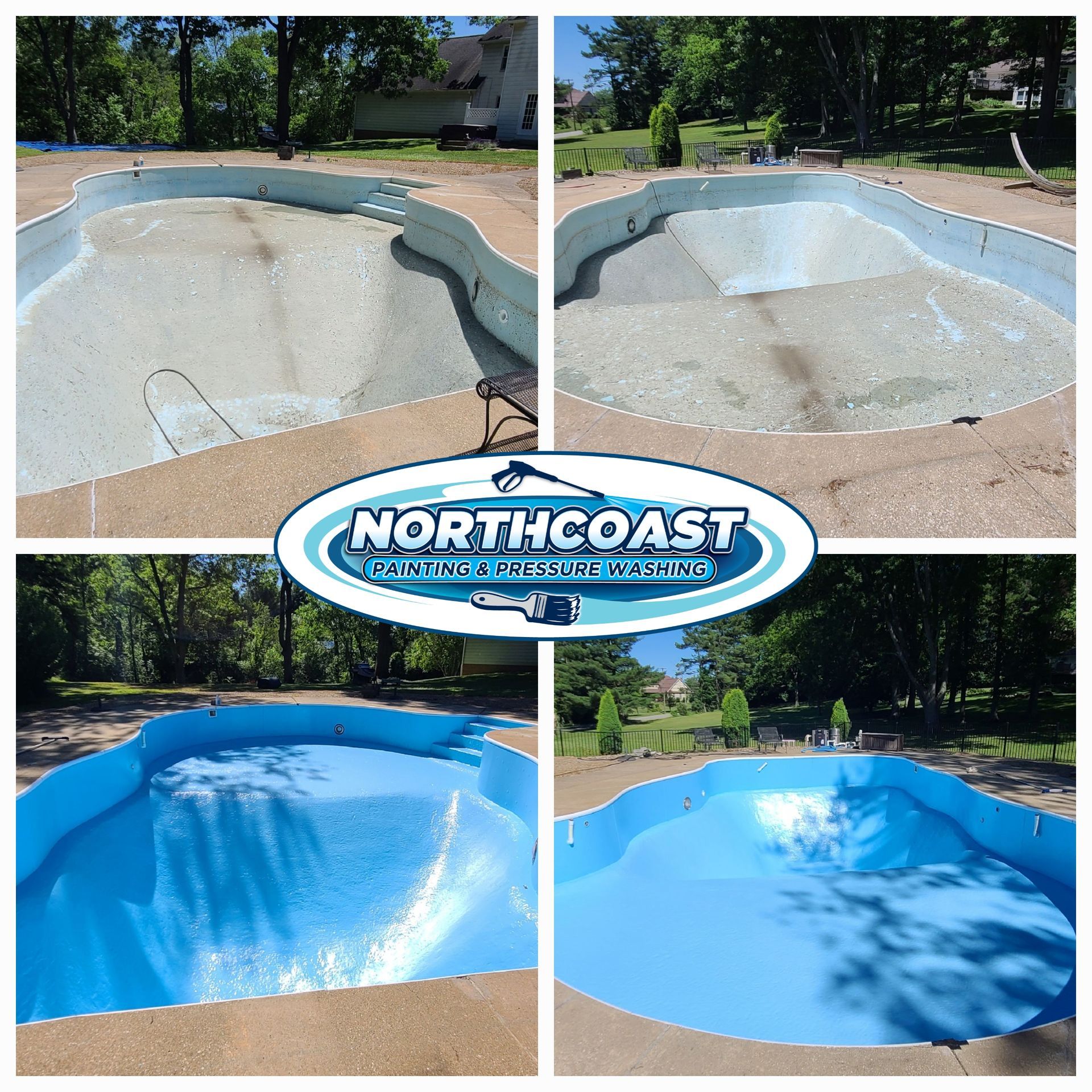 Swimming Pool Epoxy Painting