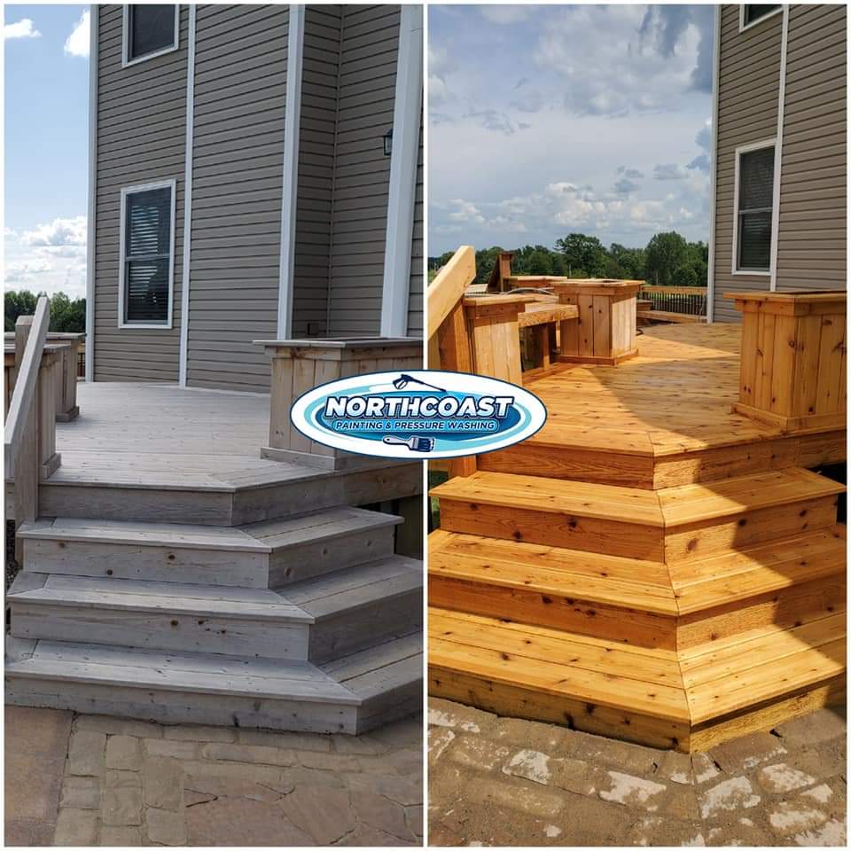 Deck Staining and Sealing