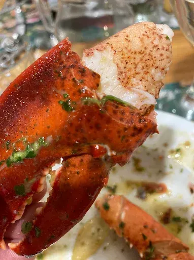 crostacei per pranzo di pesce di lavoro a Bergamo