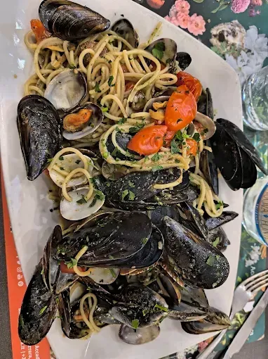 primo piatto di pesce per cena economica a Bergamo da Il Desco