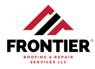 The logo for frontier roofing and repair services llc