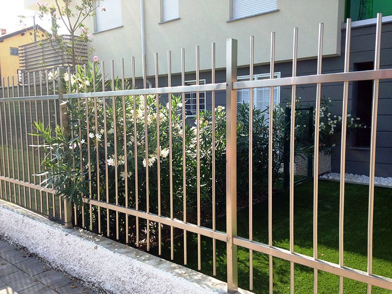 Recinzioni Acciaio inox Piacenza e Parma CLASSICA