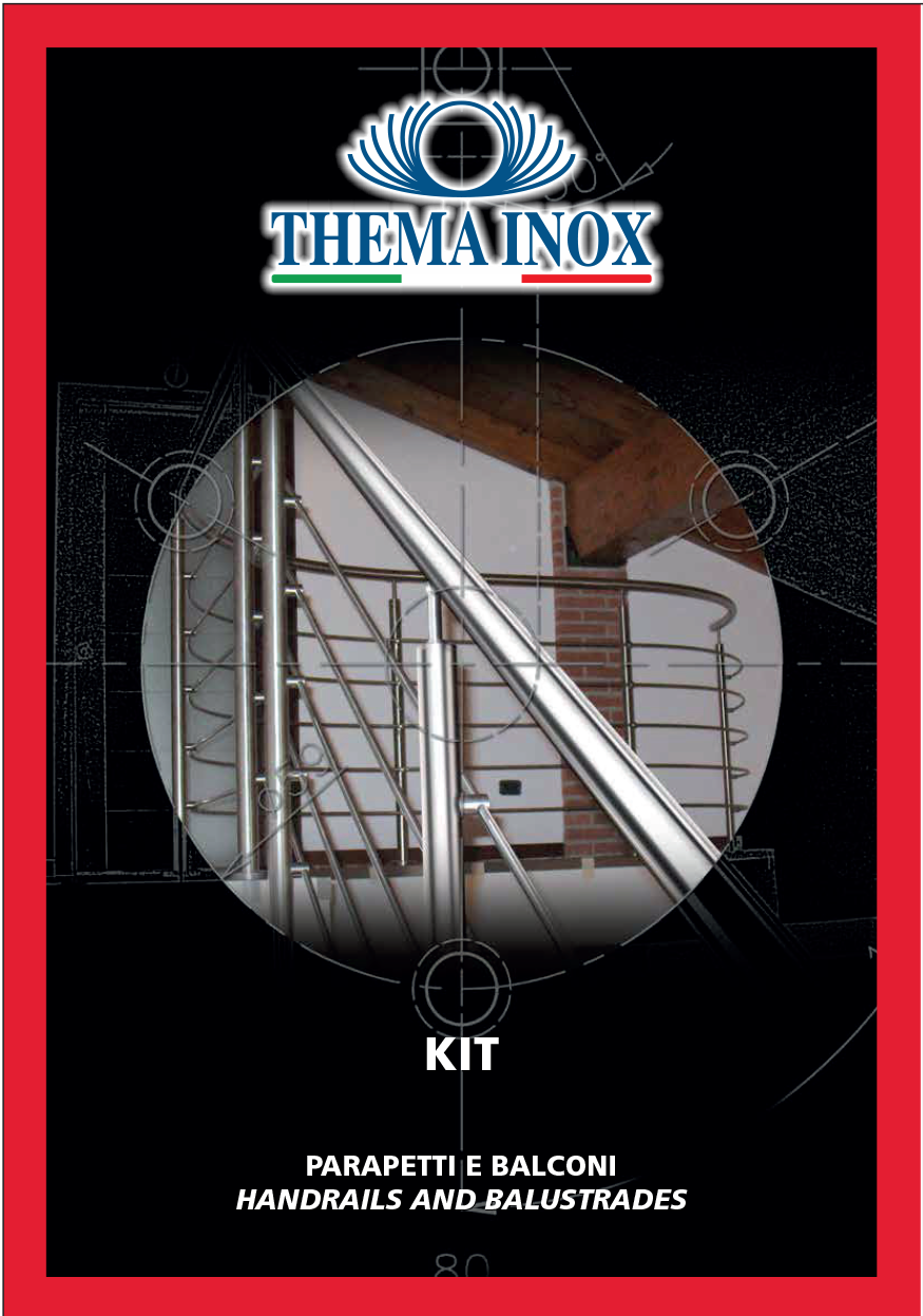 Kit Parapetti e balconi in acciaio inox piacenza e parma