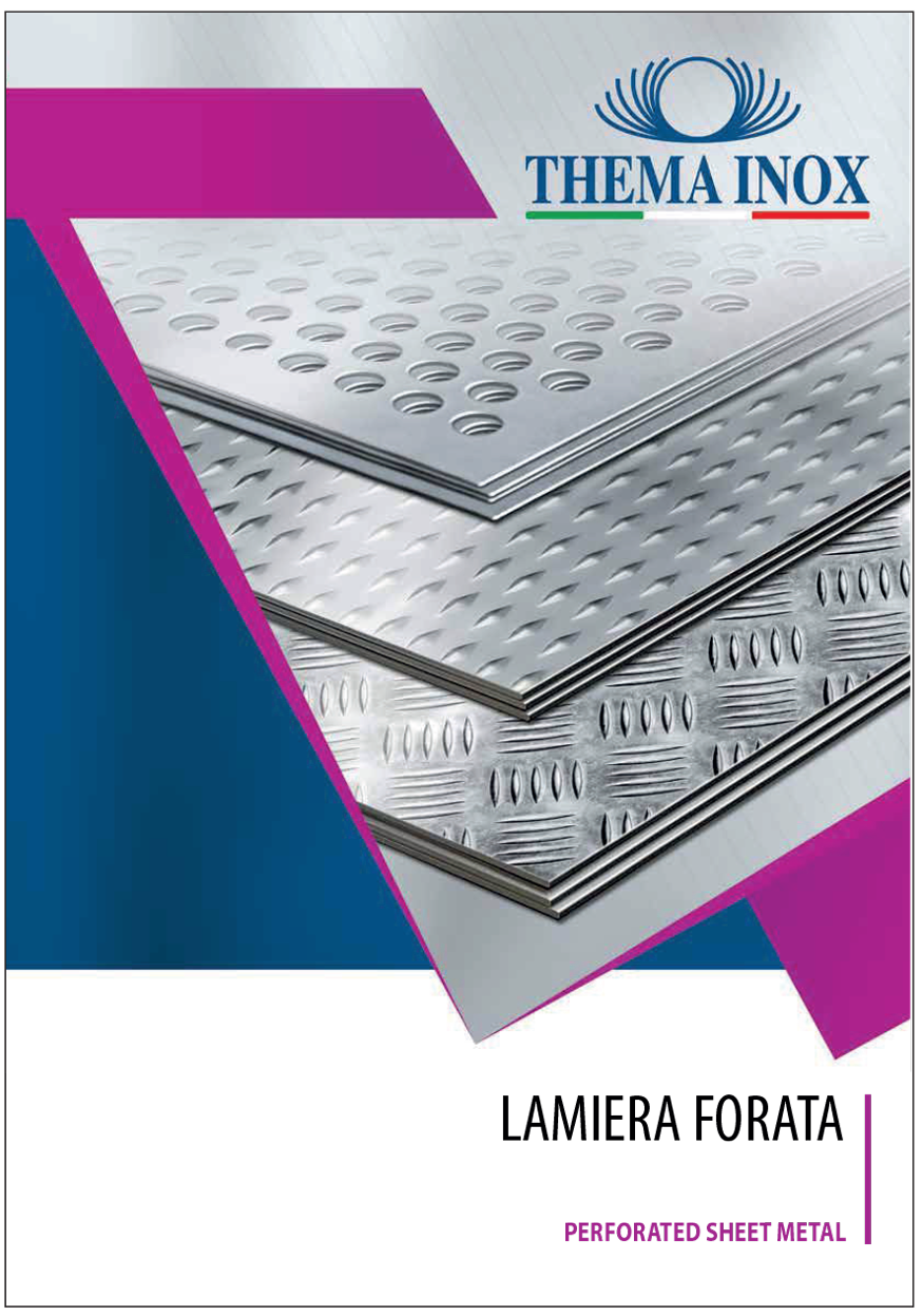 Una brochure per un'azienda chiamata ma inox