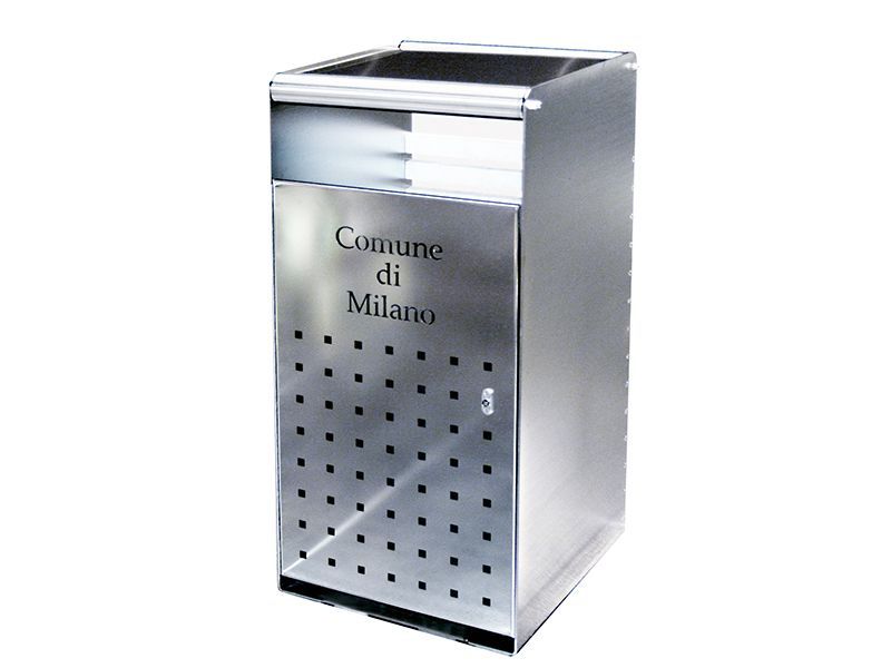 CESTINO LUGANO IN ACCIAIO INOX PIACENZA E PARMA