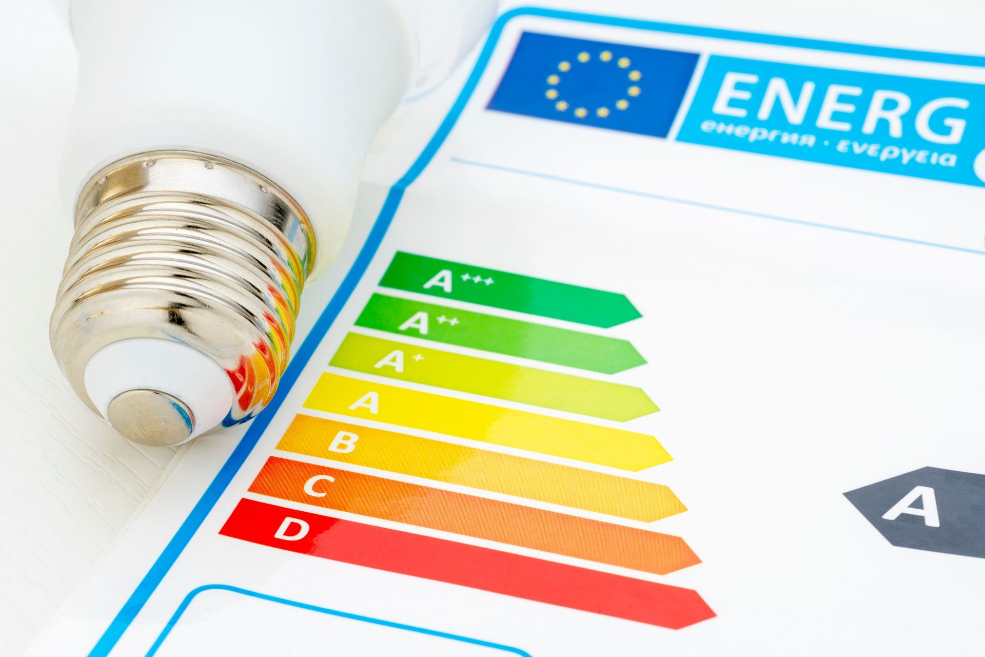 Light bulb and SEER rating system.