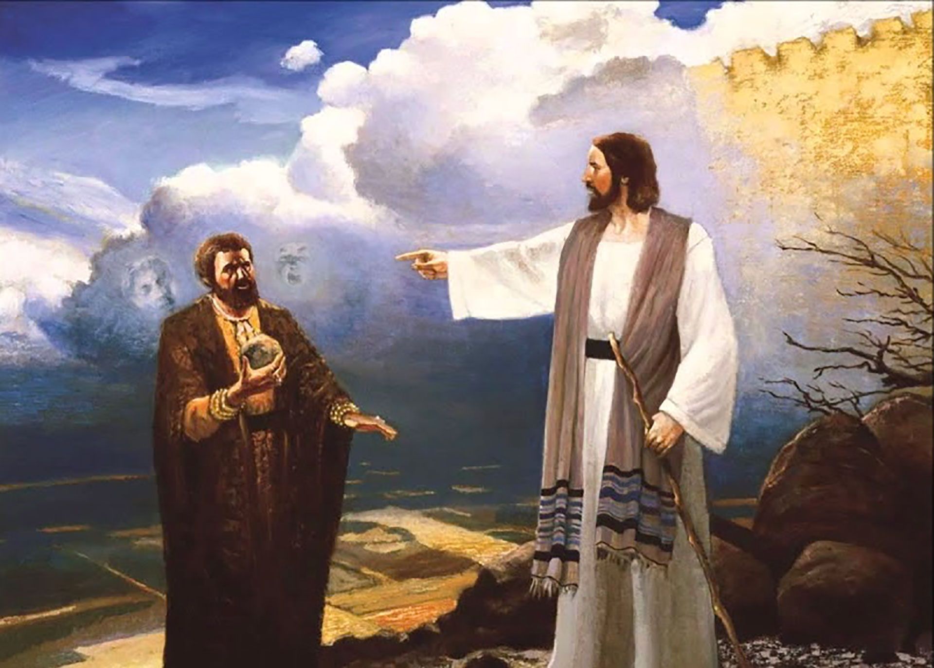 Jesus Rebukes Peter