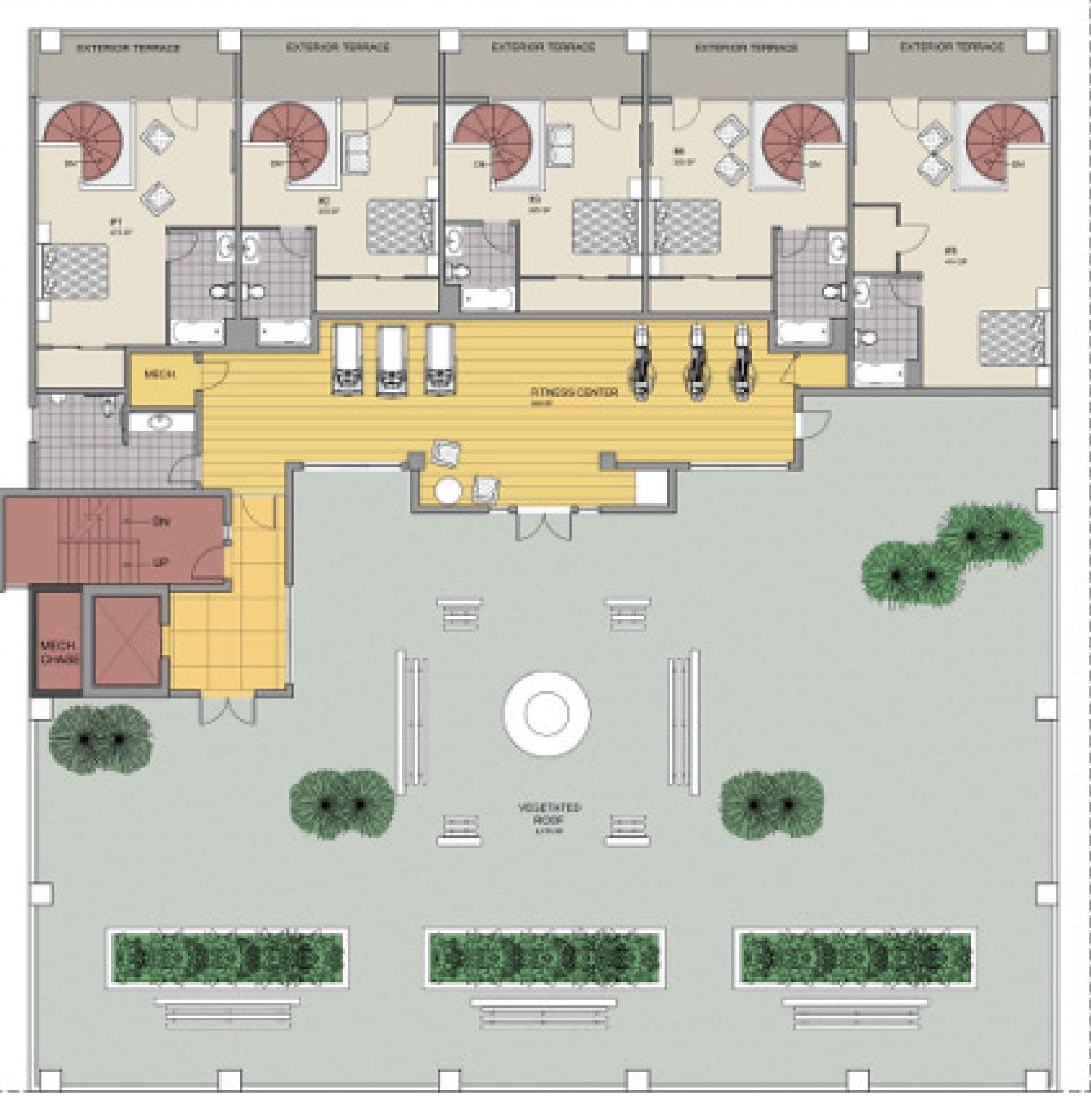 Building floor plan 4