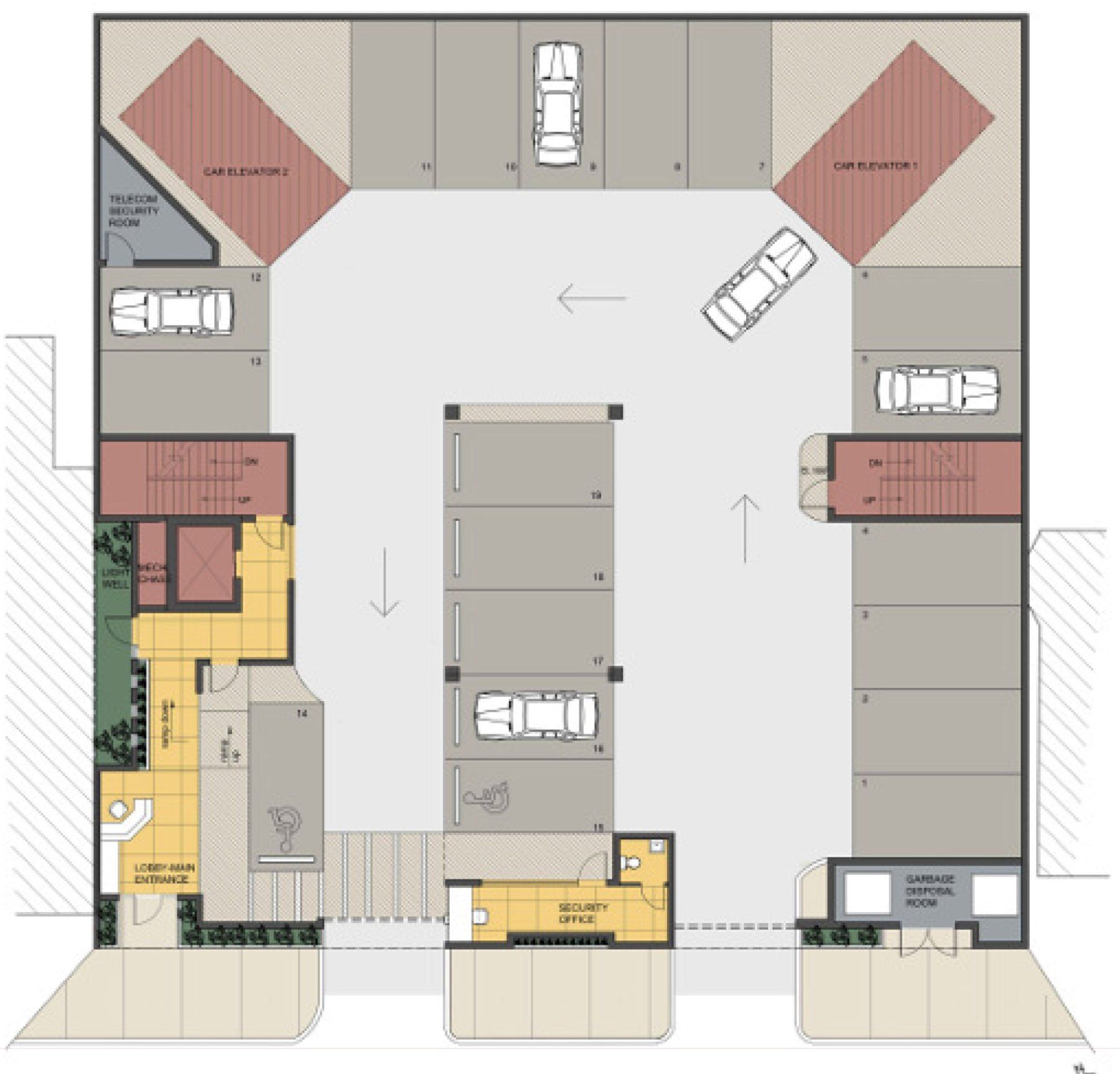 Building floor plan 3