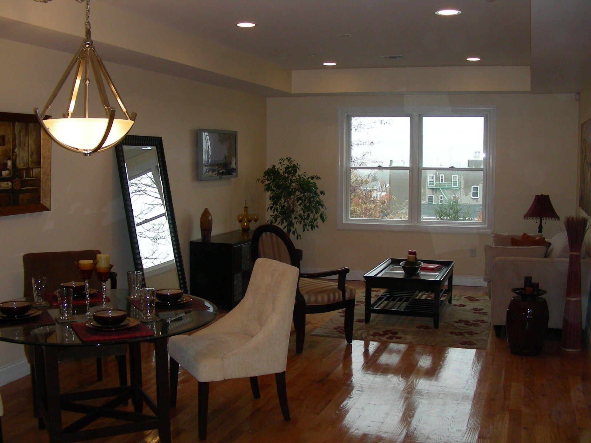 E residences building living room