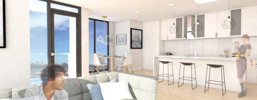 Dining area with plenty of natural light