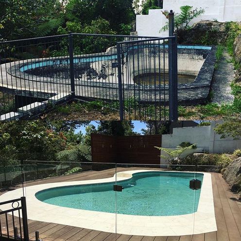 Before and After Pool Renovation — Greater Sydney, NSW — Pacific Pools Pty Ltd