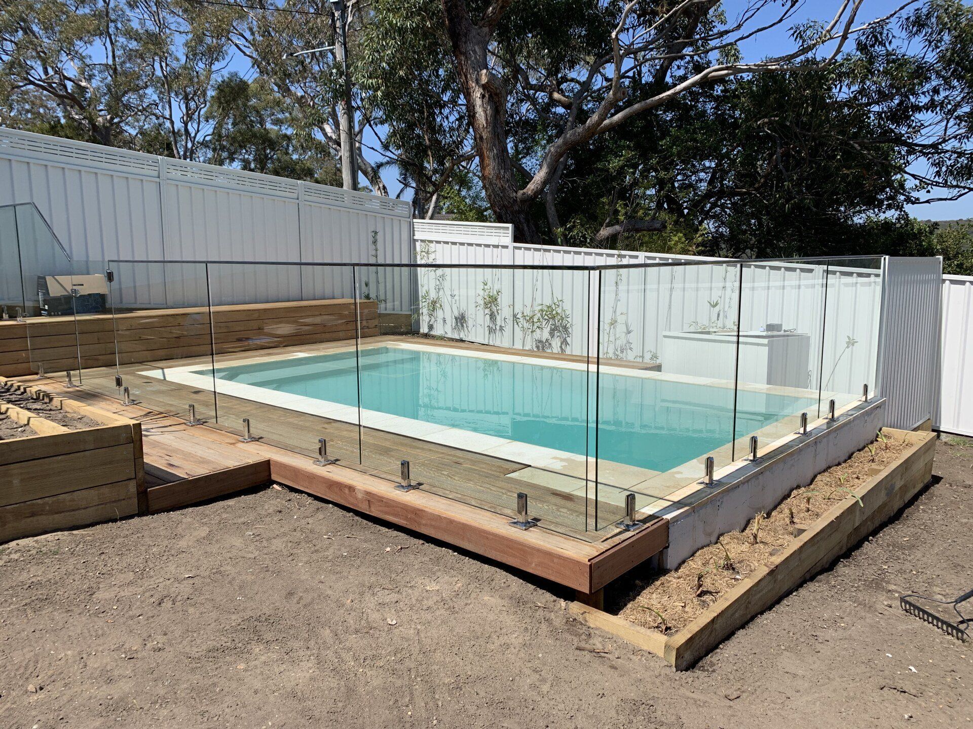 Renovating Pool and Installing Glass Fence — Greater Sydney, NSW — Pacific Pools Pty Ltd