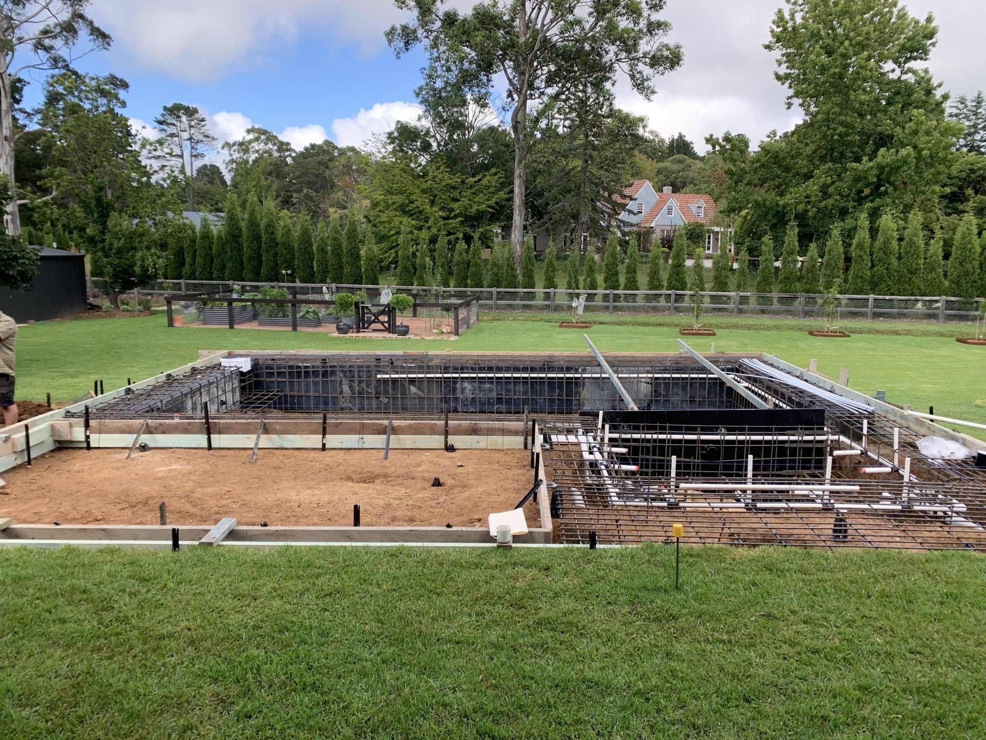 Pool Construction on a Large Backyard — Greater Sydney, NSW — Pacific Pools Pty Ltd
