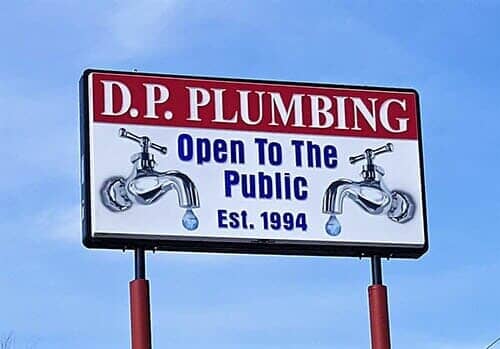 Poster - D P Plumbing in Ottumwa, IA