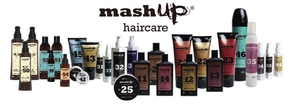 banner pubblicitario mashup haircare