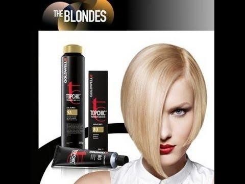 banner pubblicitario linea goldwell the blonde